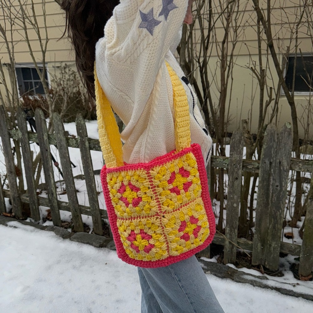 Crochet Tote Bag